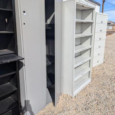 $80 2-door shelving cabinet SOLD