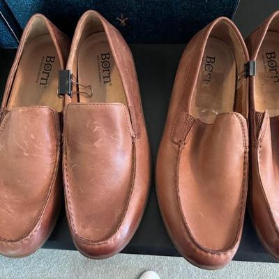 NEW  BORN LEATHER SHOES