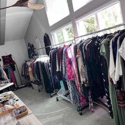 MEN;S AND WOMEN'S CLOTHING