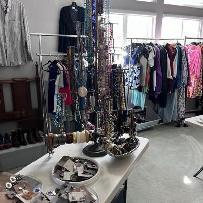COSTUME JEWELRY 
CLOTHING-MEN'S AND WOMEN'S