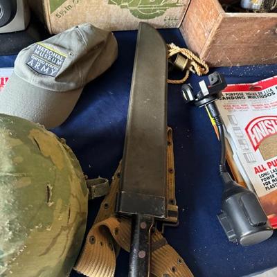 Vietnam US Army 18" Ontario Machete - Blade Damaged 