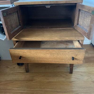 Mid century modern nightstand