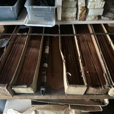 Welding rods - various sizes