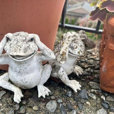 Stone lawn decor