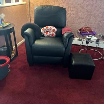 Leather Recliner Chair