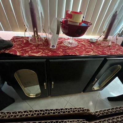 Black Lacquer Buffet