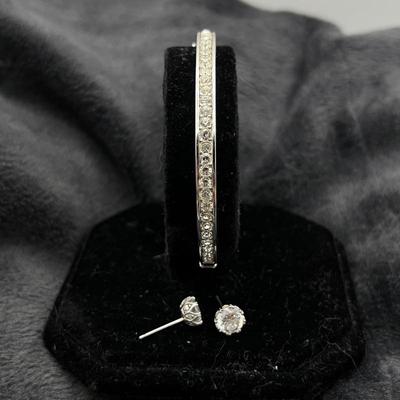 Christian Dior Bracelet with Stunning Decorative Earrings