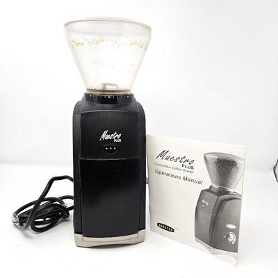 Baratza Maestro Plus Black 1MP1SP Conical Burr Coffee Grinder