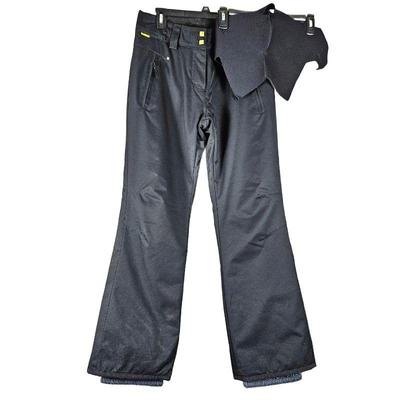 Women's Lolë Black Snowboarding Pants Size M (8/10) & Neoprene Half Face Mask