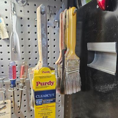 Purdy paint brushes