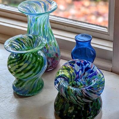 Art glass by Lynchburg artist Paul Clements