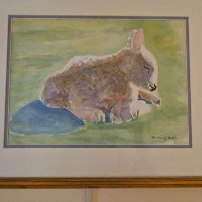 Local artist Barbara Baker