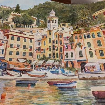 Artwork Portofino watercolor