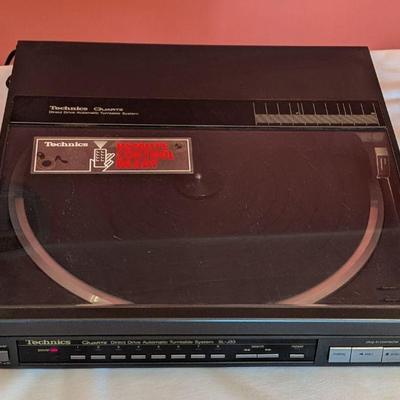 Technics SL-J33 Direct Drive Automatic Vintage Turntable with remote