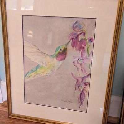 Hummingbird art