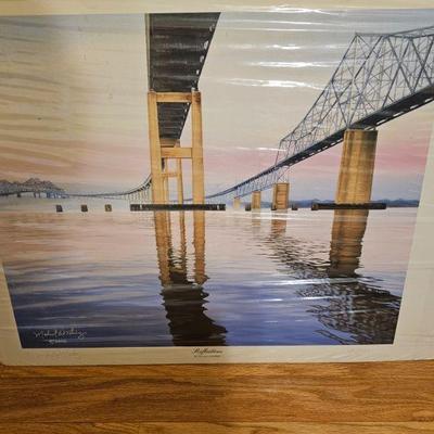 Reflections print by Michael s. Getsinger