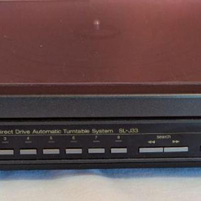 Technics SL-J33 Direct Drive Automatic Vintage Turntable with remote