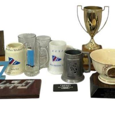 Collection Regatta & 470 Sailboat Trophies