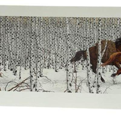 BEV DOOLITTLE " Sacred Ground" Signed and Numbered Lithograph
