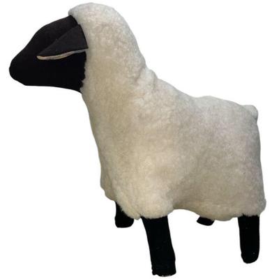 Folk Art Stuffed Lamb