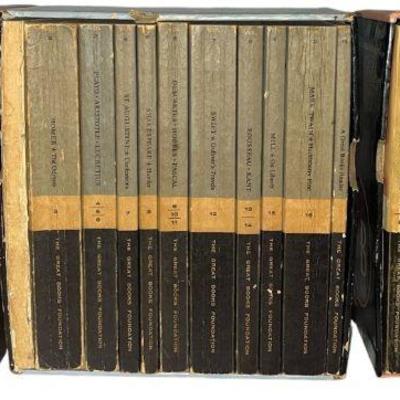 Vintage 1955 Collection of "The Great Books" Course Years 1-3