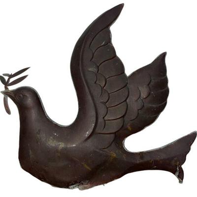 Copper Dove Weathervane Top