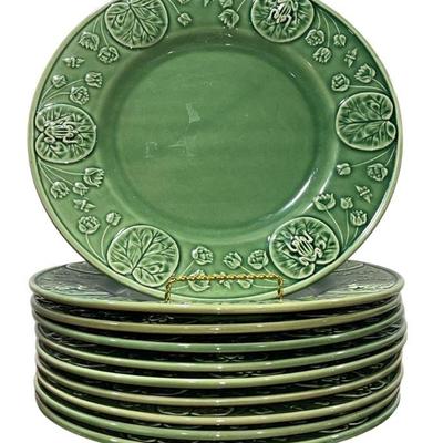 BORDALLO PINHEIRO Lilypad Plates, Set of 10