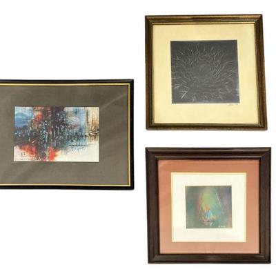 Collection Three Mid Century Works, VALFRED THELIN