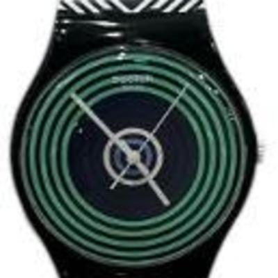 Monumental SWATCH WATCH Advertising DisplayWall Size Abstract Mixed Media, "Dirty Martini With A Twist"