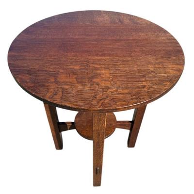 Arts & Crafts Tenon & Dowled Mission Oak Table