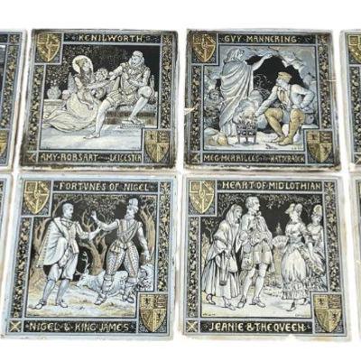 Collection JOHN MOYR SMITH for MINTON ARTS & CRAFTS Tiles