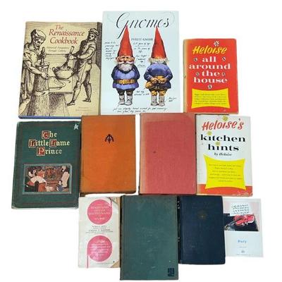 Large Collection Vintage Christmas, Cooking, and Music Books