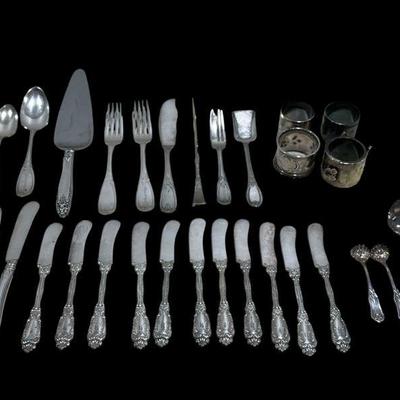 Collection Antique Silverplate Flatware, HOLMES & EDWARDS