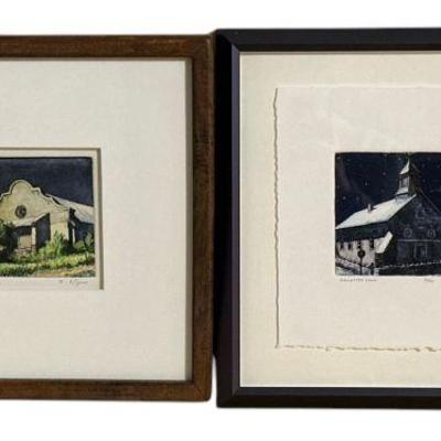 2 RANDY PIJOAN Aquatints