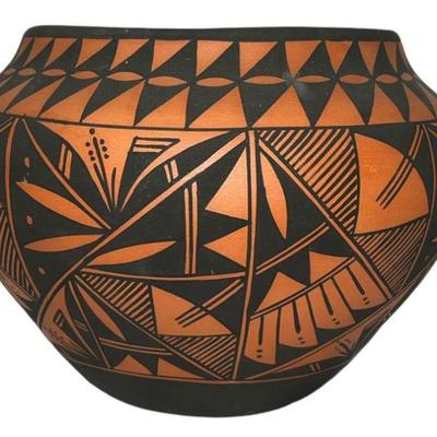 Native American Acoma Olla Pot