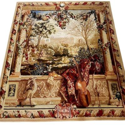 An 8 Foot French Tapestry