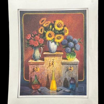 CURT FRANKENSTEIN "Distilling The Primaries" Numbered Print