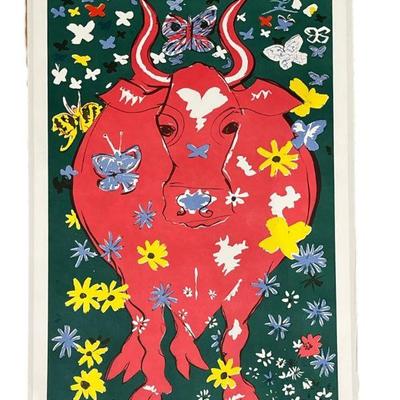 Mid Century FRANK SCHOMER LICHTNER Exhibition Poster