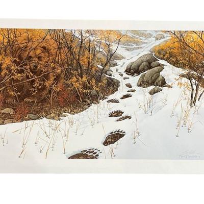 BEV DOOLITTLE "Double Back" Signed and Numbered Lithograph
