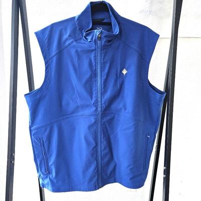  Men's ZR - ZERO RESTRICTION Marine Blue Vest in XL