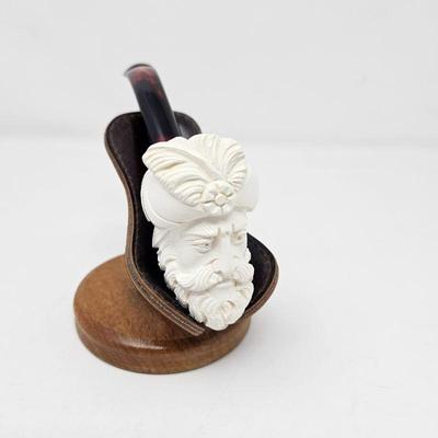 Authentic Meerschaum Turkish Sultan Tobacco Pipe (Stand NOT Included)
