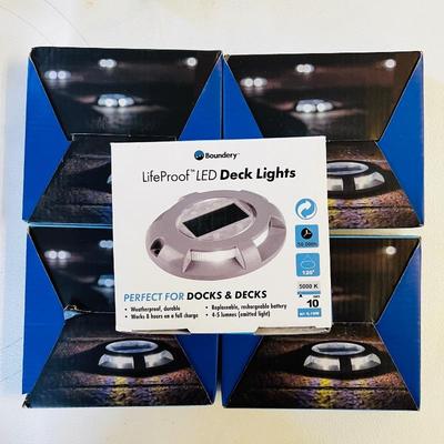 Solar Deck Lights- new