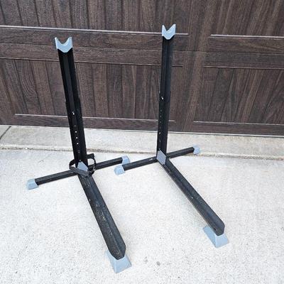 Thane Bike Nook Stationary Space Saving Upright Bicycle Stand - Set of Two