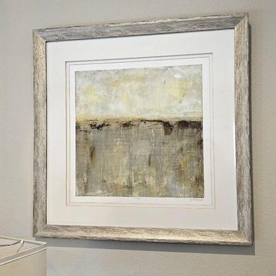 Framed Limited Edition Lithograph Signed and Numbered by Artist J. Holland -