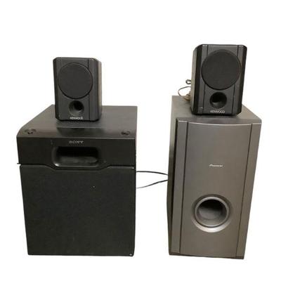 ROMO221 Name Brand Speakers	Sony subwoofer model # 8A-WMSP2, 
