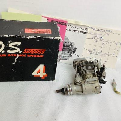 ROMO602 OS FS Series Surpass 26 Four Stroke	This includes original box, instruction manuals and even stickers. 
