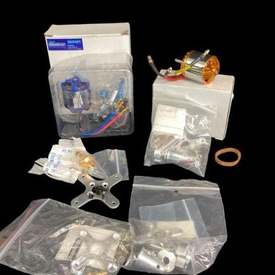 ROMO561 Model Plane Parts - Motor, Propeller And Seat Mountings	All parts appear to be new in original packaging - brushless motor and...