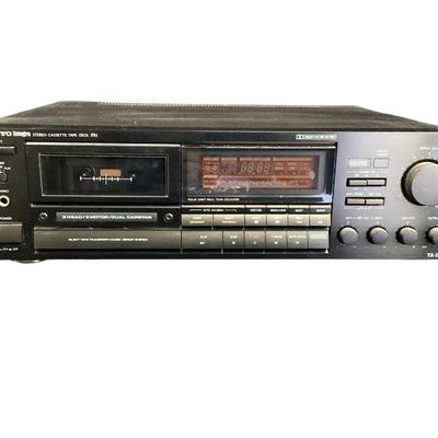MANA534 Onkyo Integra TA -2800 - 3-head Stereo Cassette Tape Deck	Noted but it powers up
