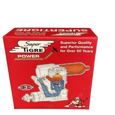 ROMO557 Supertigre SUPGO122 GS40 Ring With Silent Muffler	New in box with unopened parts, instructions, warranty and stickers
