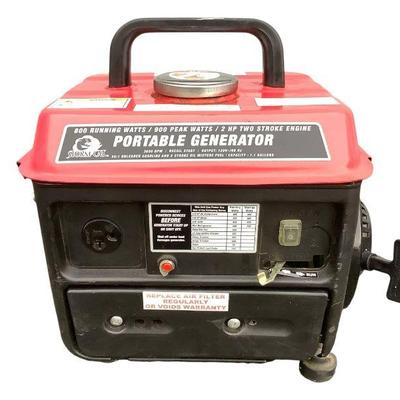 ROMO207 Storm Cat Portable Generator	800 running watts/ 900 peak watts/ 2hp Two stroke engine. 63cc gas engine, recoil start, output...